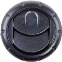 VENT ROUND BLACK 75-100mm