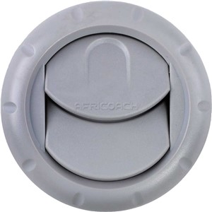 VENT ROUND GREY 75-100mm