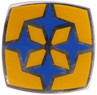 BUSSCAR DD STICK ON BADGE