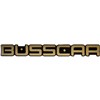 BUSSCAR BLACK &amp; SILVER STICK ON BADGE 615mm