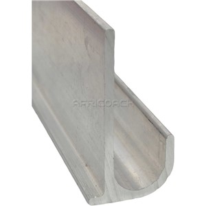 ALUMINIUM J GUTTER FOR BUSAF D18079/25874 5mt