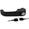 OUTER DOOR HANDLE BLACK LOCKING