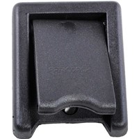 PLASTIC ESCUTCHEON BLACK