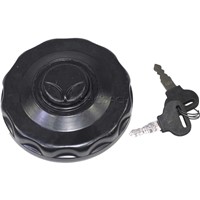 DIESEL CAP LOCKING 2 PIN FOR MAN/DE HAANS BLACK PLASTIC UNIVERSAL