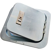 FUEL FLAP COVER LOCK 242x242mm PUSH LOCK