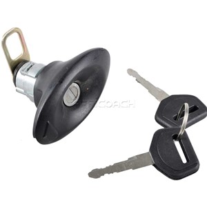 OVAL LOCK BLACK