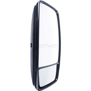 MIRROR HEAD WITH BLIND SPOT RH 1413D 500x220mm