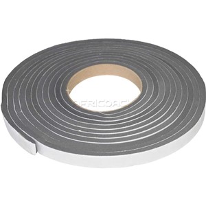 RUBBER SELF ADHESIVE 6x15mm SPONGE