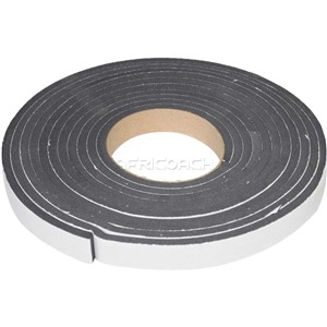 RUBBER SELF ADHESIVE 6x20mm SPONGE