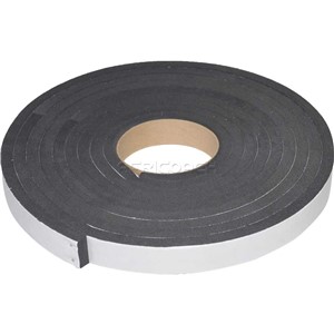 RUBBER SELF ADHESIVE 10x25mm SPONGE