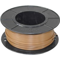 ELECTRICAL WIRE SINGLE 1.25mm BROWN 30mt