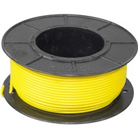 ELECTRICAL WIRE SINGLE 1.25mm YELLOW 30mt