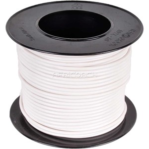 ELECTRICAL WIRE SINGLE 1.6mm WHITE