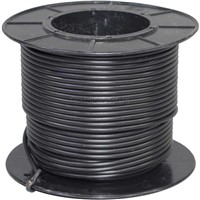 ELECTRICAL WIRE SINGLE 2.00mm BLACK