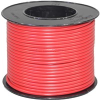 ELECTRICAL WIRE SINGLE 3.0mm RED