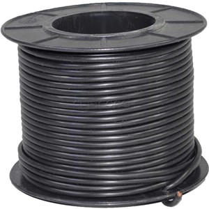 ELECTRICAL WIRE SINGLE 3.0mm BLACK