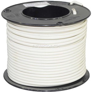 ELECTRICAL WIRE SINGLE 3.00mm WHITE