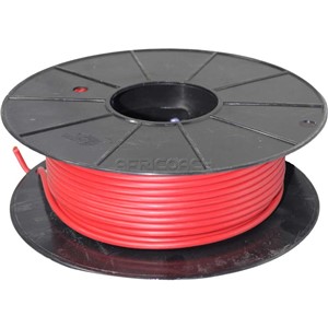 ELECTRICAL WIRE SINGLE 6.3mm RED