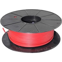 ELECTRICAL WIRE SINGLE 6.3mm RED