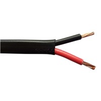 ELECTRICAL WIRE 2 CORE 1.6mm HEAVY DUTY BLACK 30mt