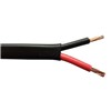 ELECTRICAL WIRE 2 CORE 1.6mm HEAVY DUTY BLACK 30mt