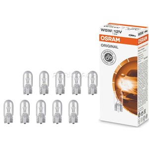 GLOBE OSRAM 12V 5W WEDGE W5W 2825