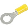 TERMINAL EYE INSULATED 8mm YELLOW