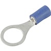 TERMINAL EYE INSULATED 10mm BLUE