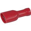 TERMINAL SPADE FULLY INSULATED RED FEMALE