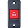 BELL PUSH BUTTON GREY RED RAIL TYPE