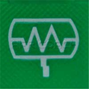 REAR WINDOW DEMIST SWITCH SYMBOL