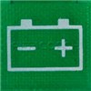 BATTERY GREEN SWITCH SYMBOL