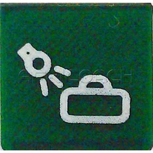 LUGGAGE COMPARTMENT LIGHT SWITCH SYMBOL