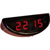 DIGITAL CLOCK HALF ROUND