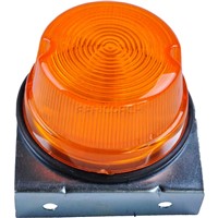 INDICATOR LIGHT ROUND 80mm WITH BRACKET