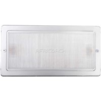 INTERIOR LIGHT RECTANGULAR GREY LED 24V 255x130mm