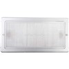 INTERIOR LIGHT RECTANGULAR GREY LED 24V 255x130mm