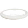 WHITE BEZEL FOR OVAL INTERIOR LIGHT (FOR PART NO. 103606)