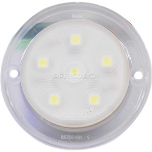 INTERIOR LIGHT 6 LED 75mm DUAL FUNCTION DIM &amp; BRIGHT