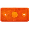 MARKER LIGHT FOR MARCOPOLO / BUSSCAR RECTANGULAR FLAT AMBER