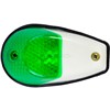 MARKER LIGHT TOP TEARDROP SMALL GREEN LED