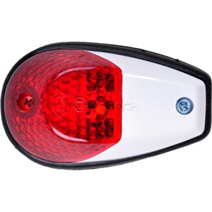 MARKER LIGHT TOP TEARDROP SMALL RED