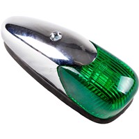 MARKER LIGHT TOP TEARDROP LARGE GREEN