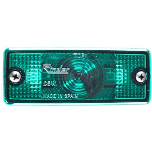 MARKER LIGHT FOR IRIZAR INTERCENTURY RECTANGULAR GREEN