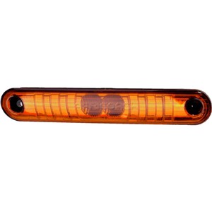 MARKER LIGHT FOR BUSSCAR RECTANGULAR AMBER THIN TYPE