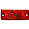 MARKER LIGHT FOR IRIZAR INTERCENTURY RECTANGULAR RED