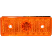 MARKER LIGHT RECTANGULAR AMBER GLOBE