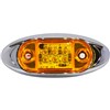 MARKER LIGHT LED 10-30V AMBER THICK TYPE