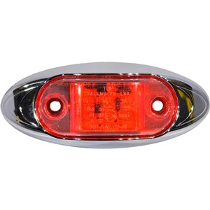 MARKER LIGHT LED 10-30V RED THICK TYPE