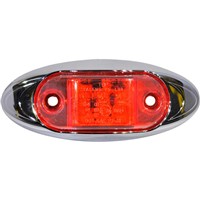 MARKER LIGHT LED 10-30V RED THICK TYPE